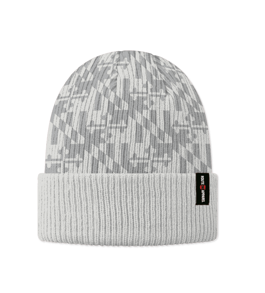 Whitescale Maryland Flag / Beanie - Route One Apparel