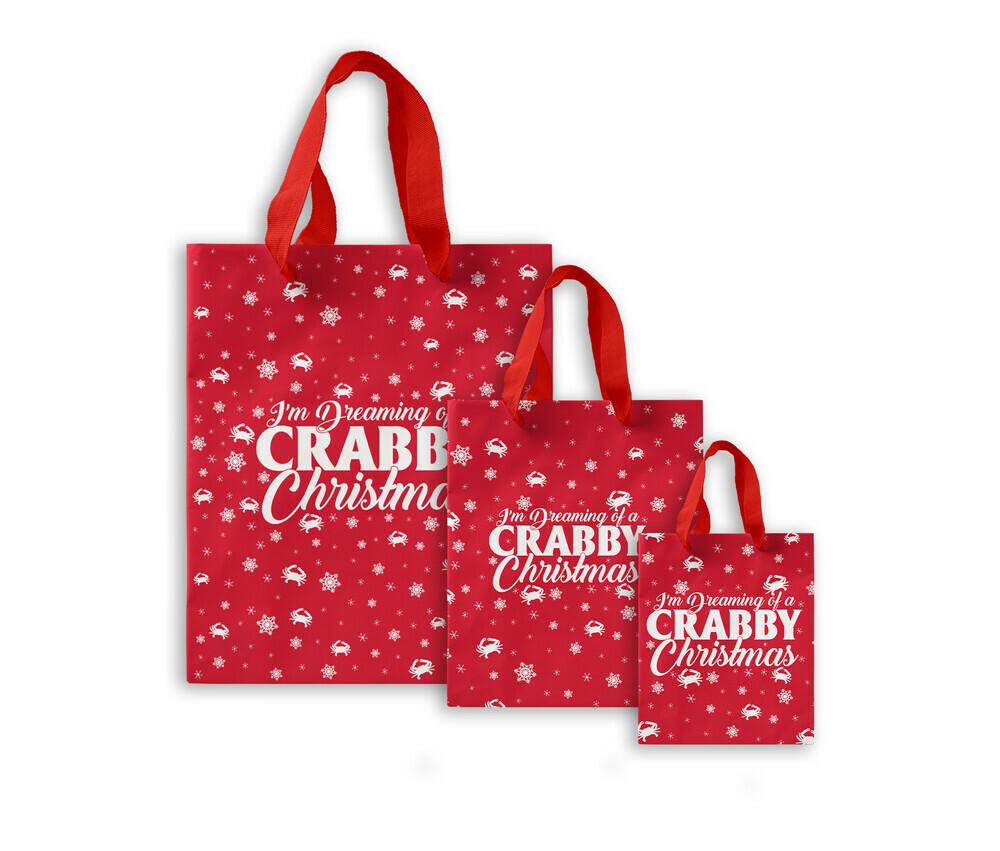 Dreaming of a Crabby Christmas / Gift Bag - Route One Apparel