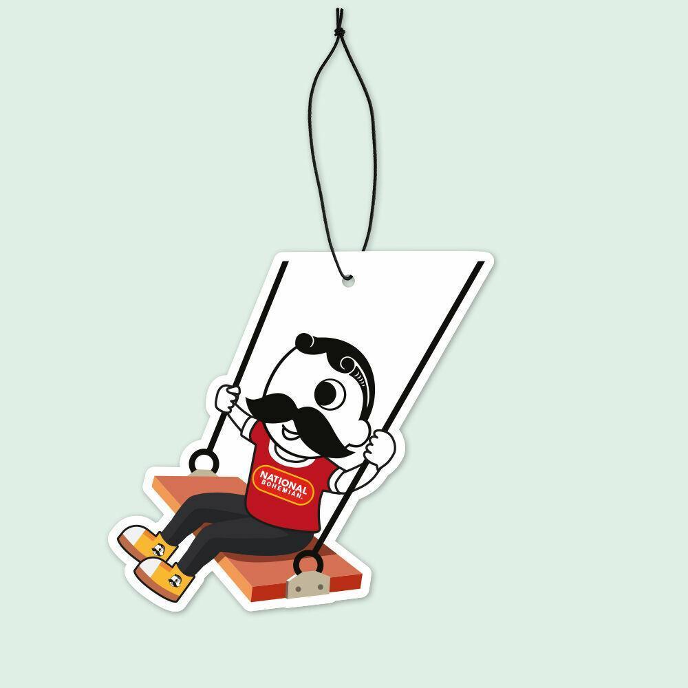 Swinging Natty Boh Guy / Air Freshener - Route One Apparel