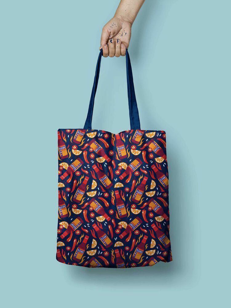Can't Get Enough Old Bay Hot Sauce / Tote Bag - Route One Apparel