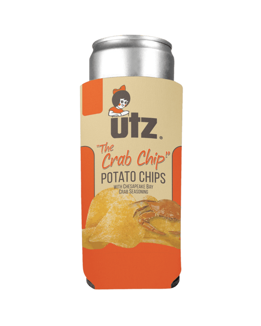 Utz Crab Chips / Slim Can Cooler - Route One Apparel