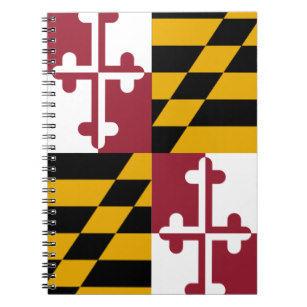 Maryland Flag / Spiral Notebook - Route One Apparel