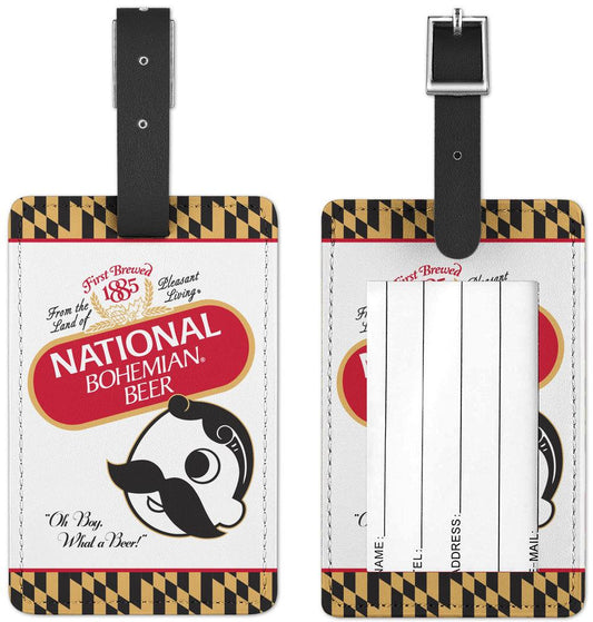 Natty Boh Calvert Can / Luggage Tag - Route One Apparel