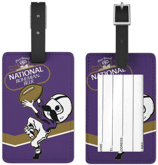 Natty Boh Football / Luggage Tag - Route One Apparel