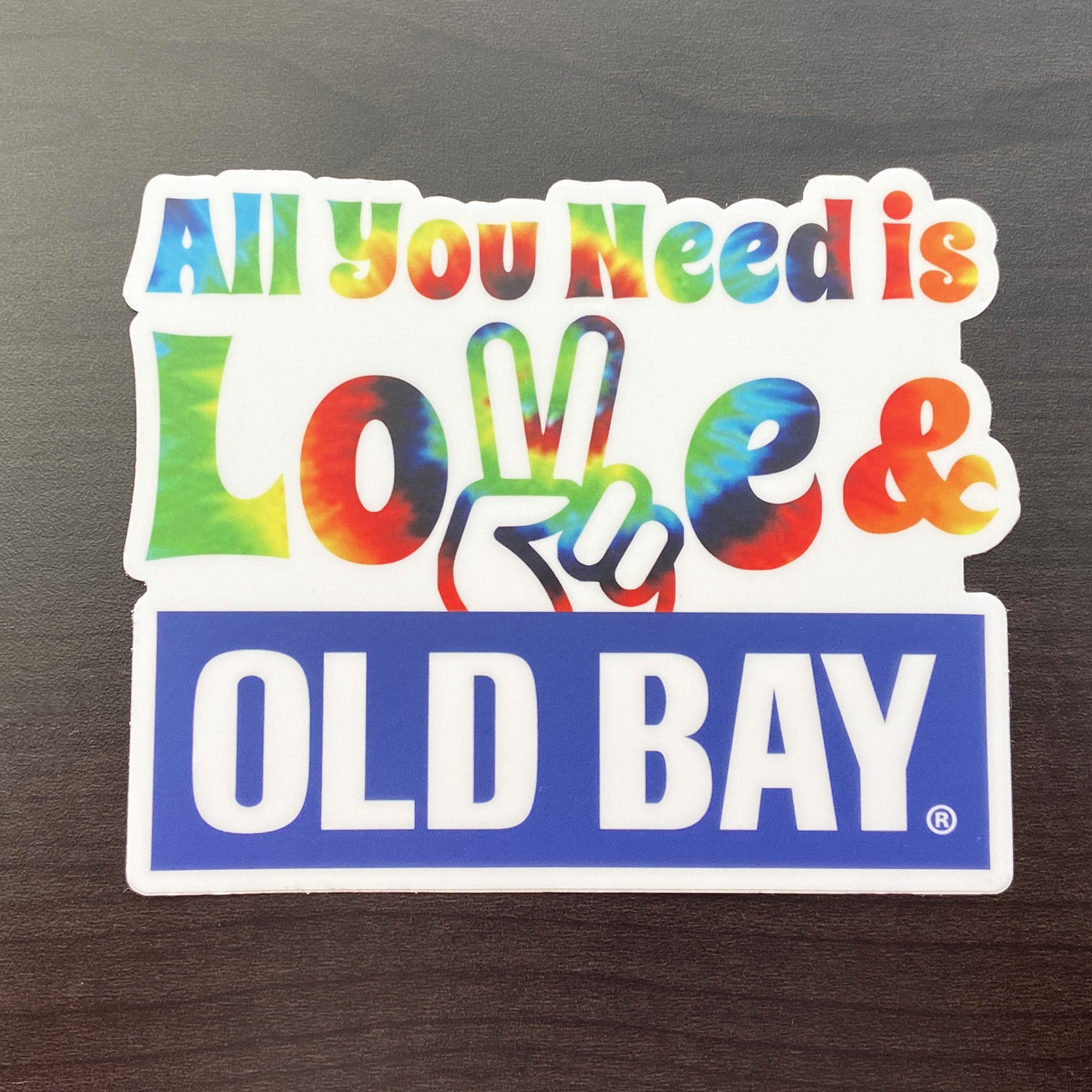 All You Need is Love and Old Bay / Sticker - Route One Apparel