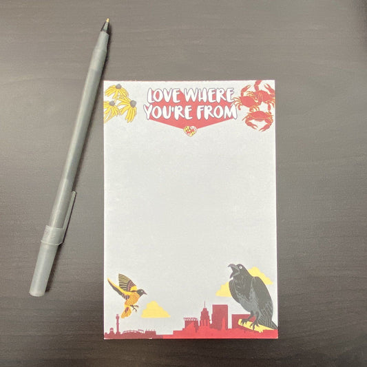 Love Where You're From / Notepad - Route One Apparel
