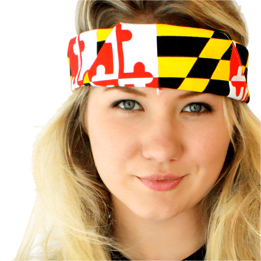 Maryland Flag / Bandana (22 x 22 inch) - Route One Apparel