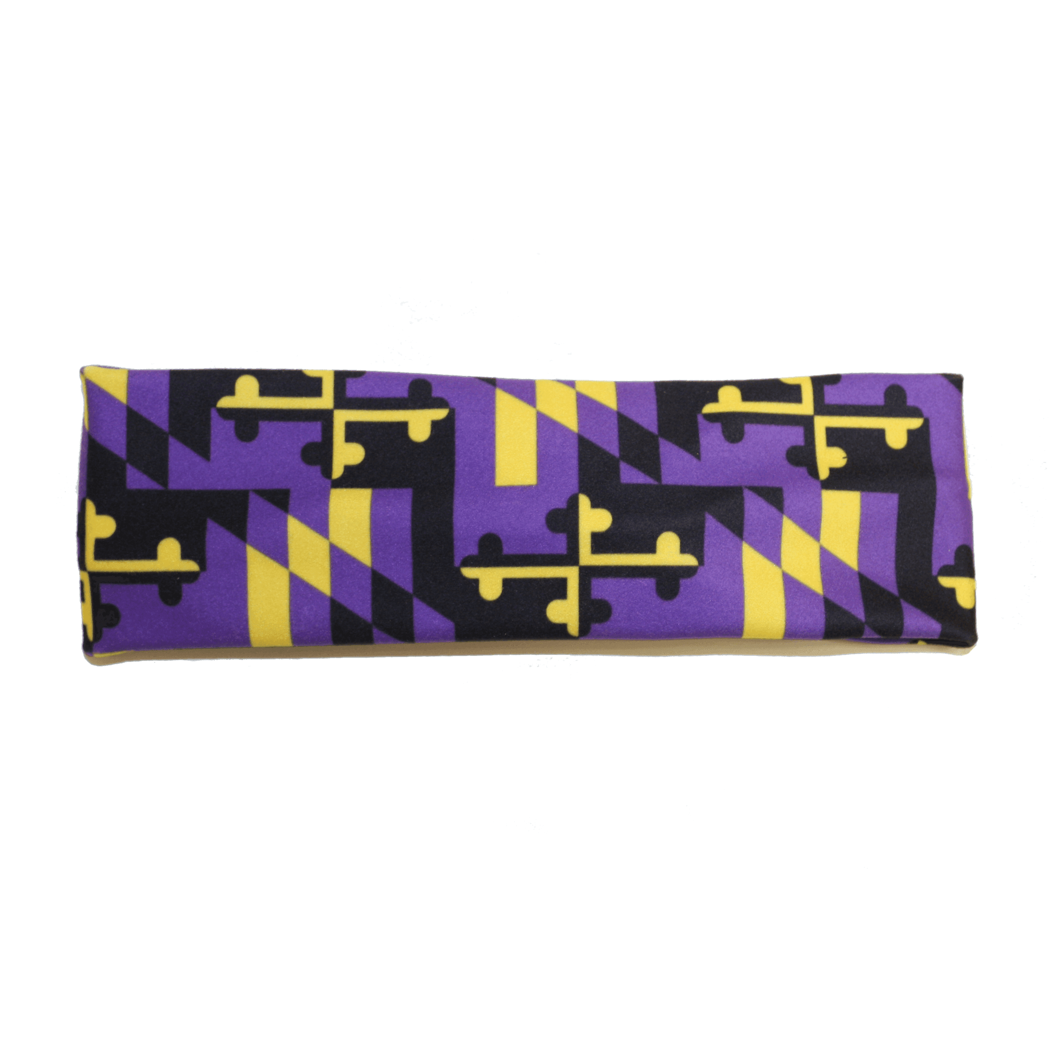 Purple & Gold Maryland Flag (Style 2) / Headband - Route One Apparel