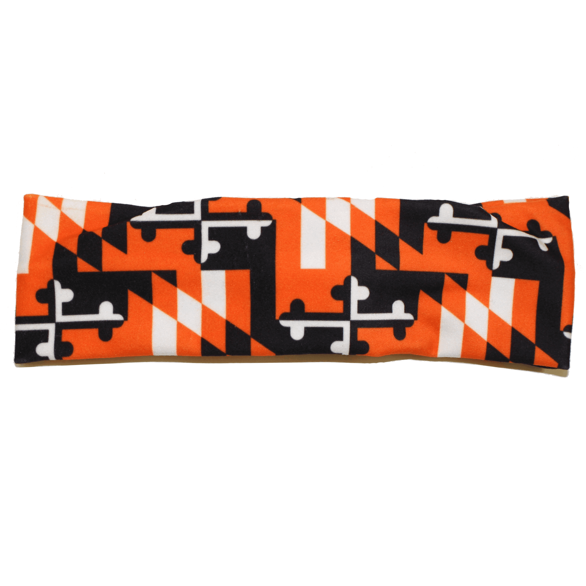 Maryland Flag Black & Orange (Style 2) / Headband - Route One Apparel