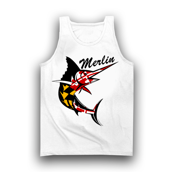 Merlin (White) / Tank - Route One Apparel