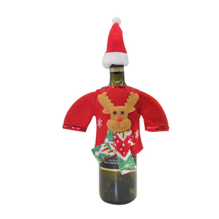 Reindeer / Wine Bottle Cap & Sweater - Route One Apparel