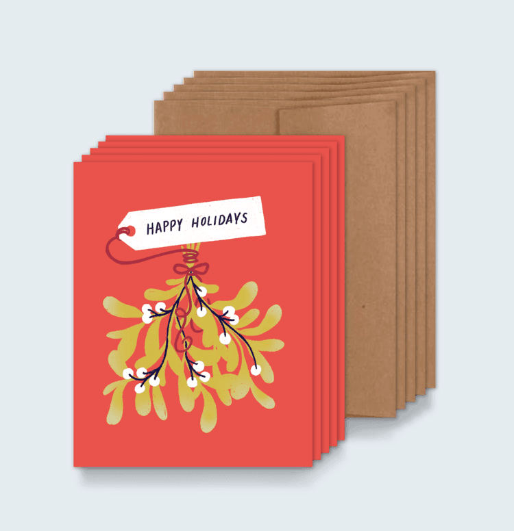 Happy Holidays / Seasonal Greeting Card - Route One Apparel