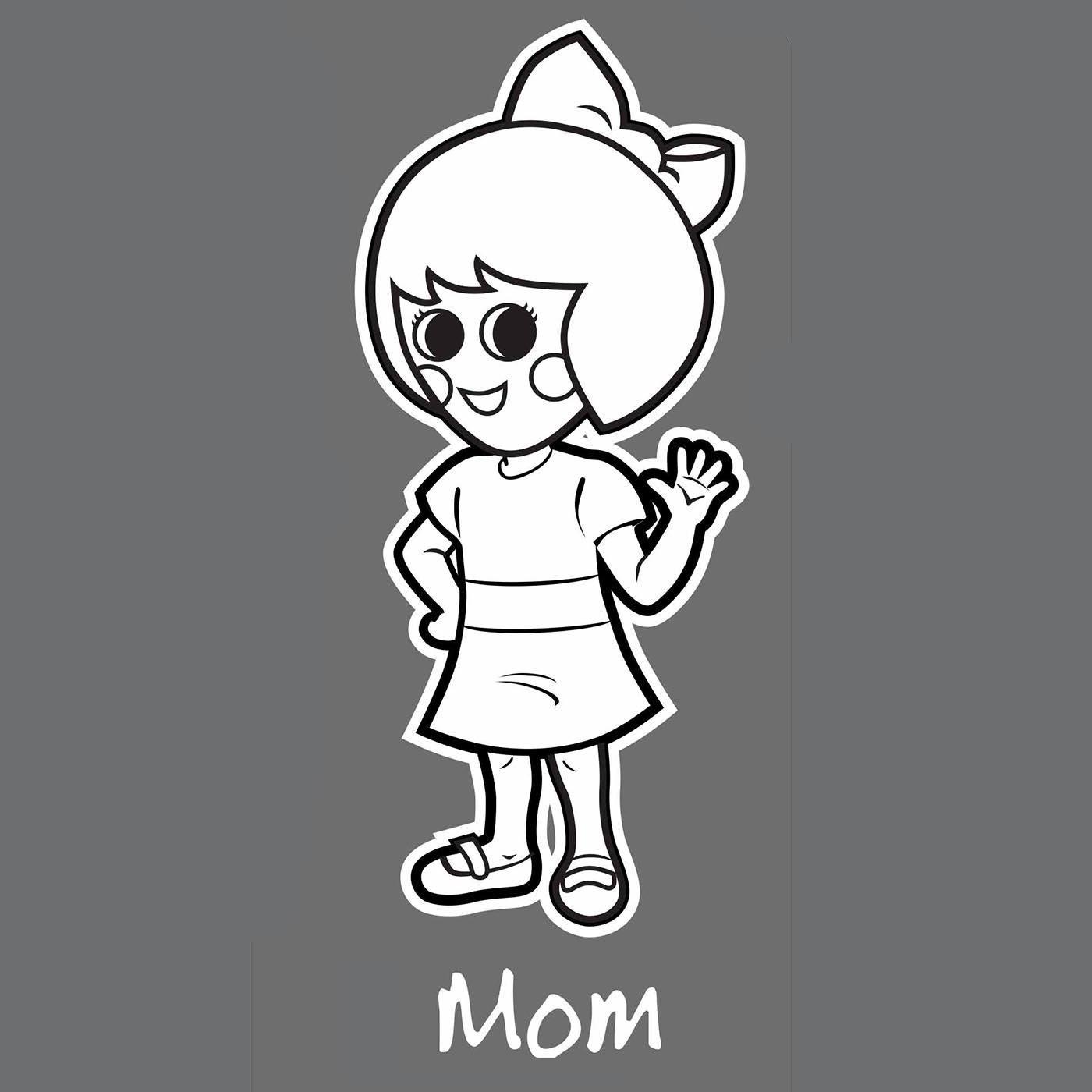 Bohtimore Happy Family / Sticker Set - Route One Apparel