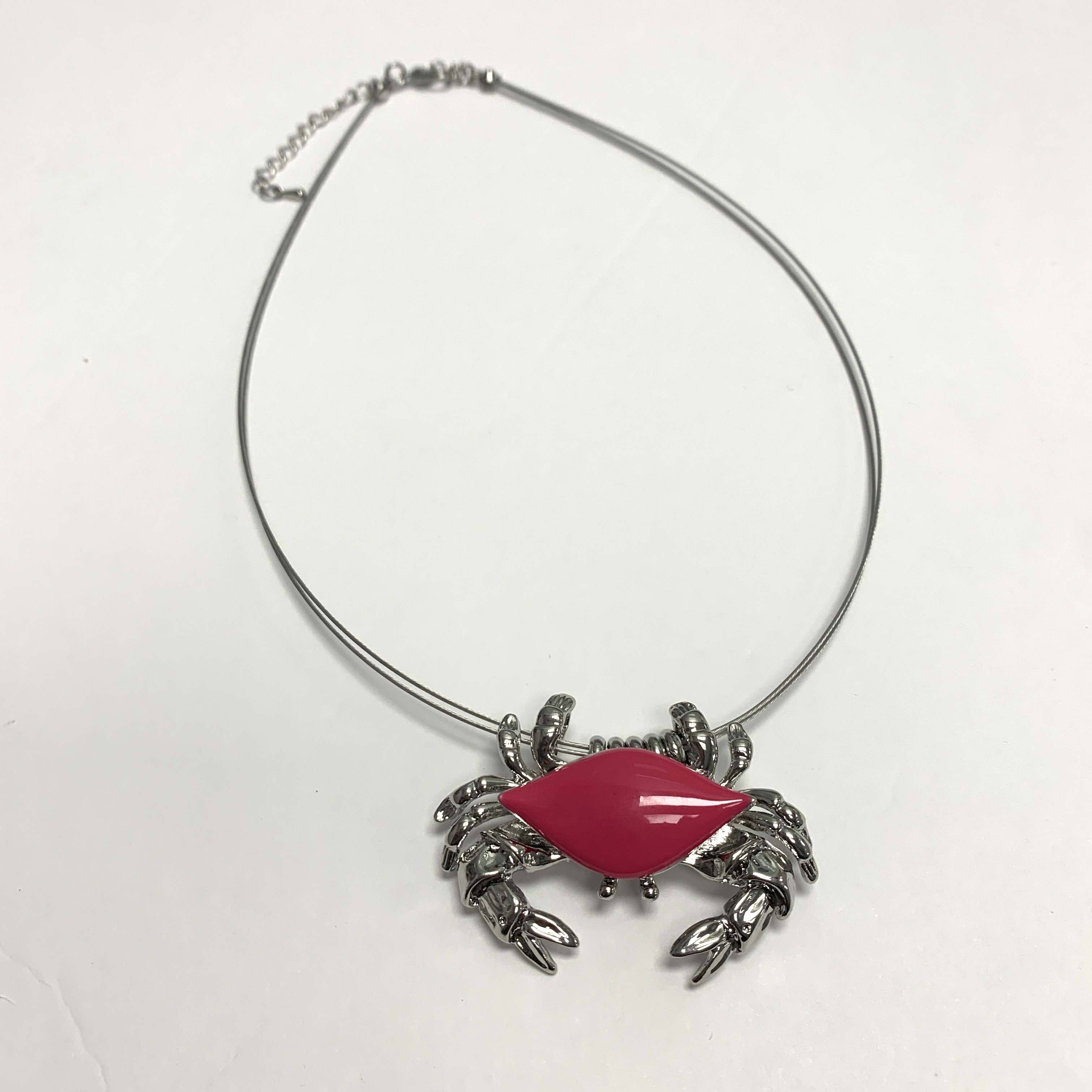 Crab / Necklace Brooch - Route One Apparel