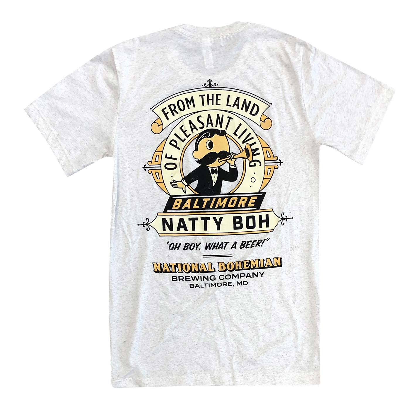 Natty Boh Pride of the Chesapeake (Oatmeal) / Shirt - Route One Apparel