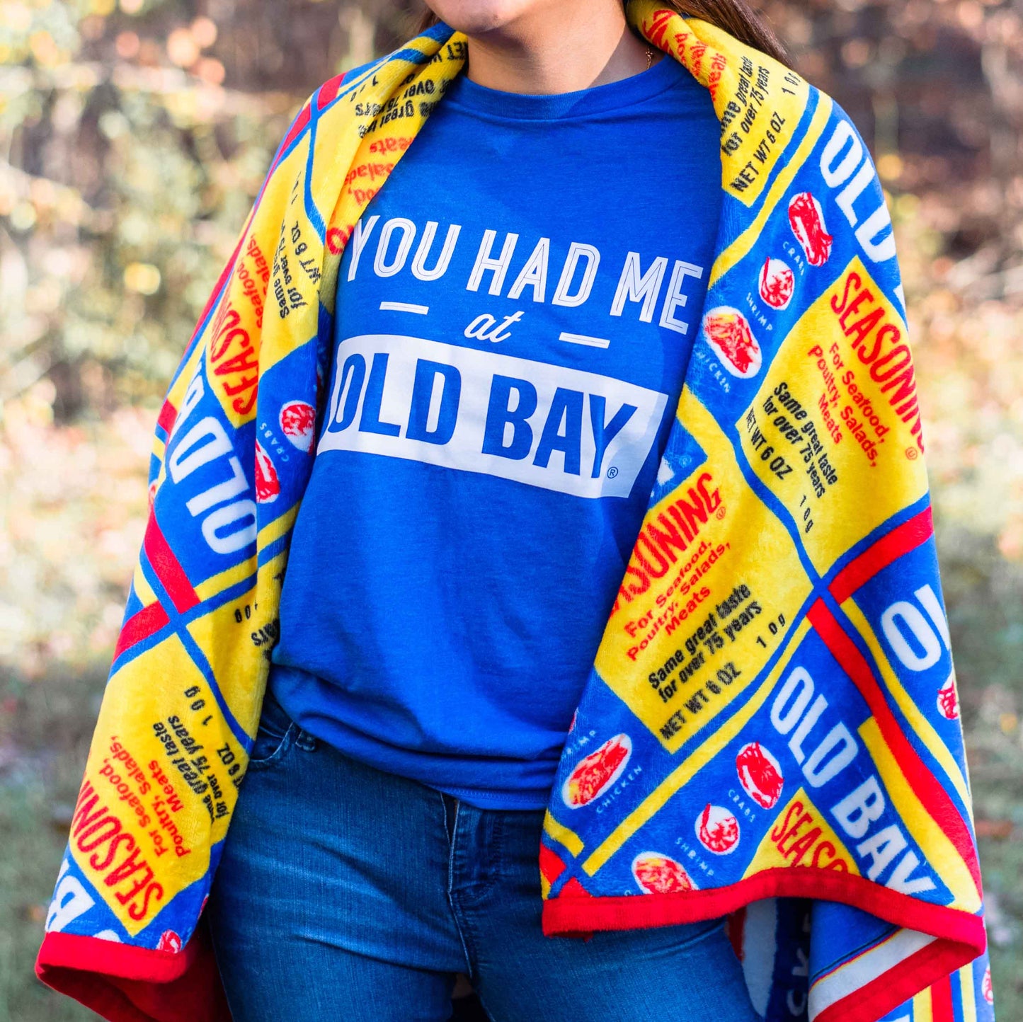 Old Bay / 59in x 50in Blanket - Route One Apparel