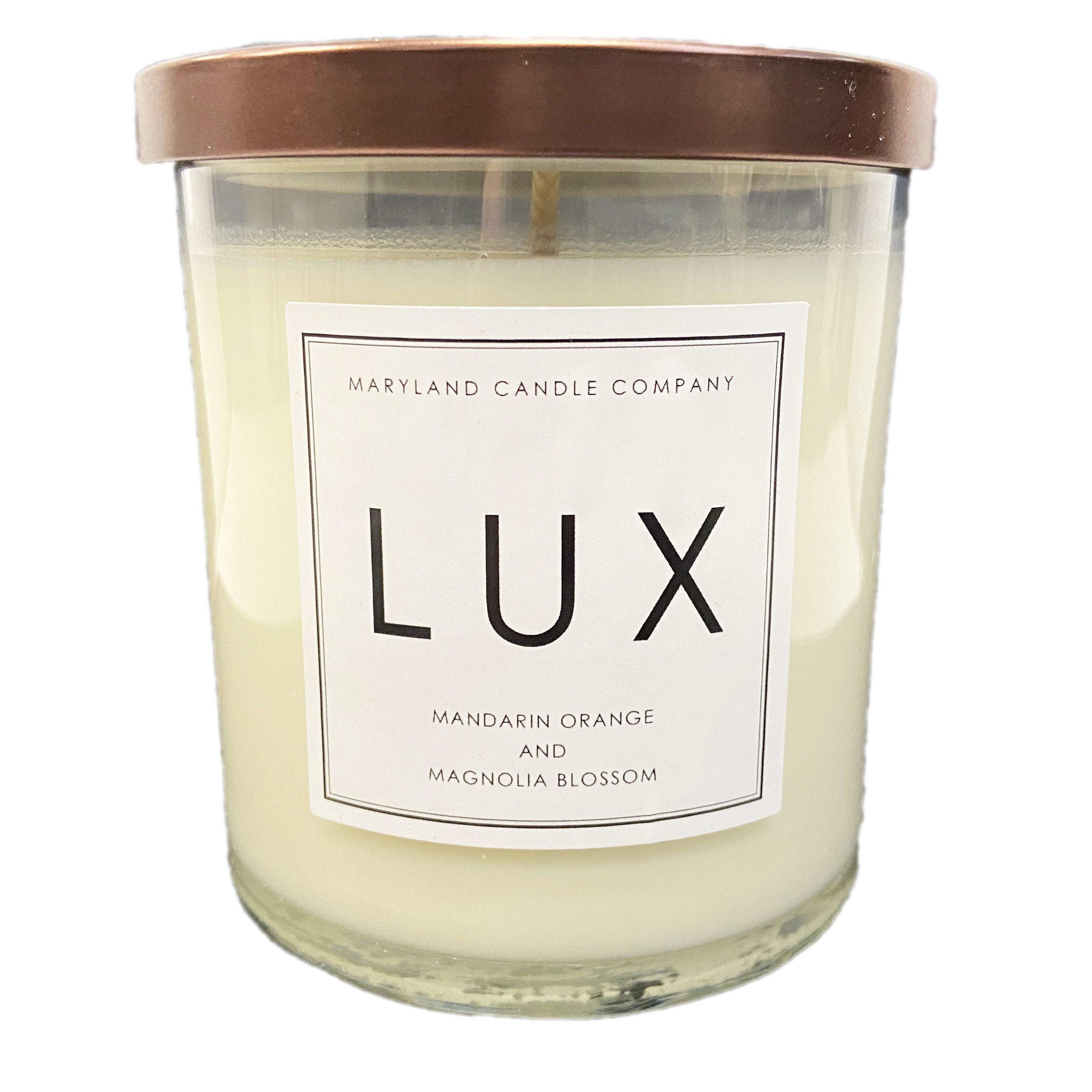 Mandarin Orange / Glass Candle - Route One Apparel