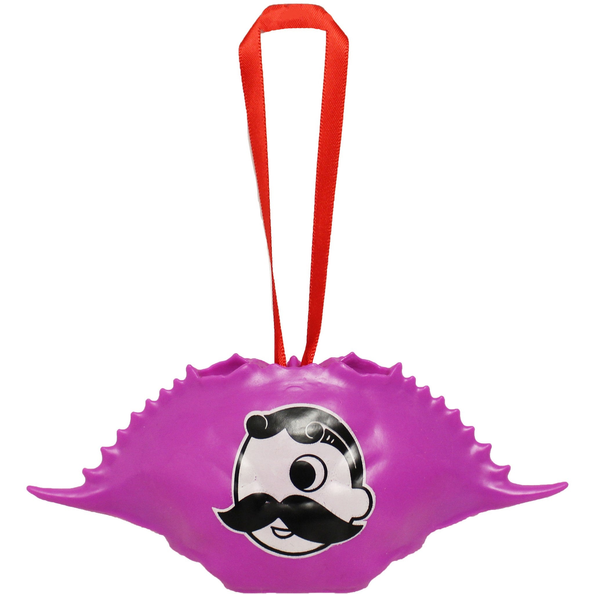 Natty Boh Logo (Neon Purple) / Crab Shell Ornament - Route One Apparel