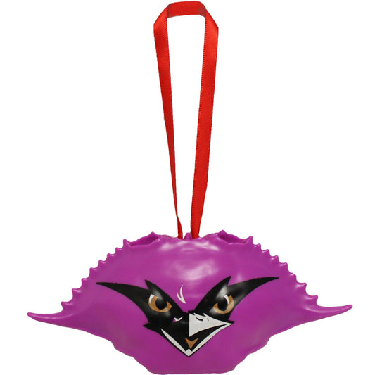 Football Crab (Neon Purple) / Crab Shell Ornament - Route One Apparel