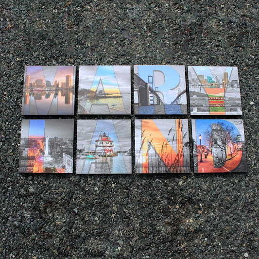 Around Maryland Photo Series / Mosaic Art Prints - Route One Apparel