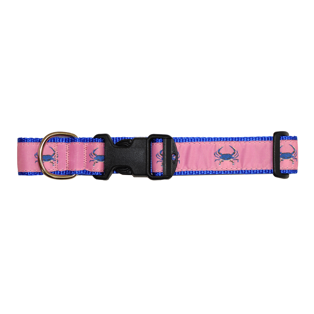 Pink & Blue Crab / Dog Collar - Route One Apparel