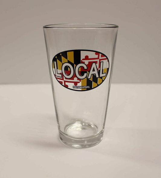 Maryland Local / Pint Glass - Route One Apparel