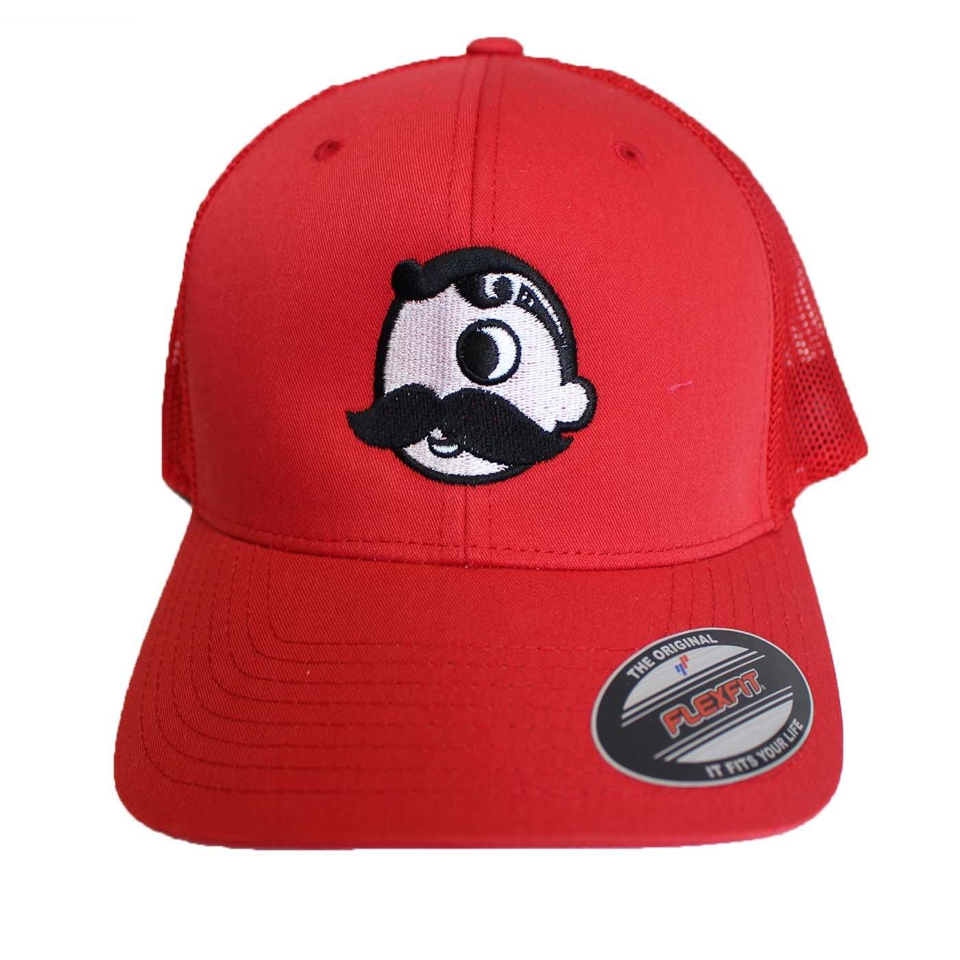 Natty Boh Logo (Red) / Trucker Hat - Route One Apparel