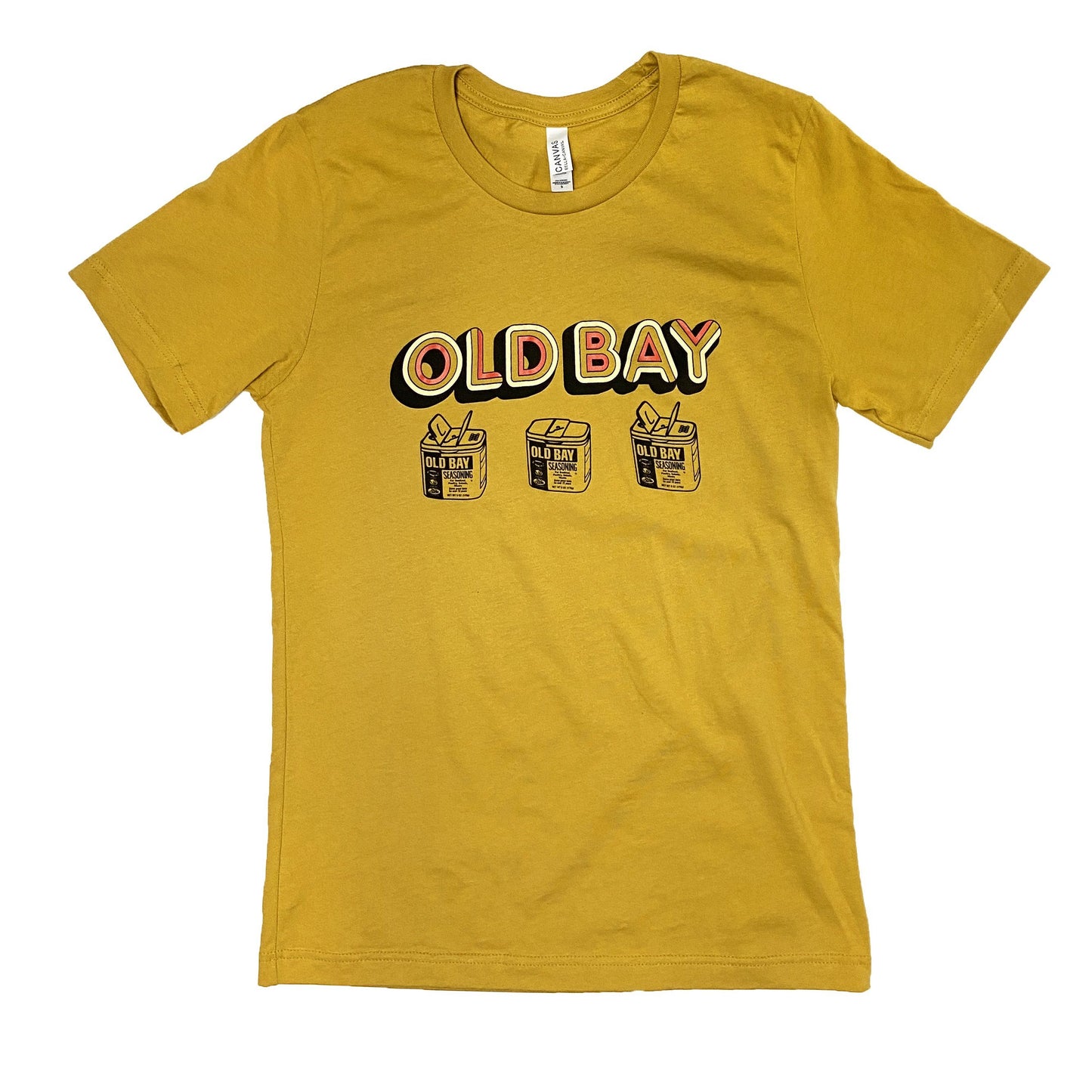 Old Bay 70's Retro (Mustard) / Shirt - Route One Apparel