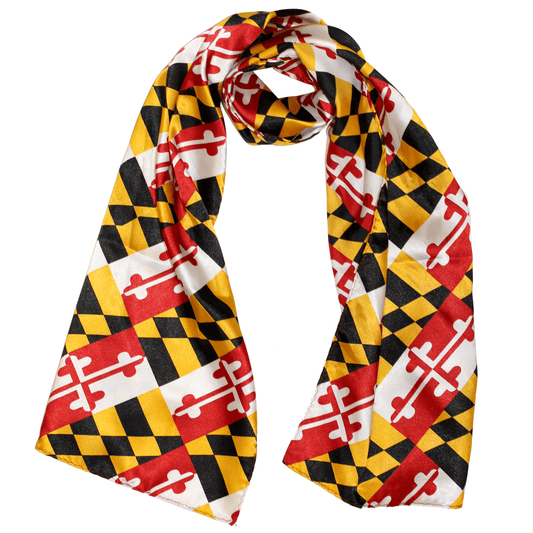 Maryland Flag / Satin Scarf - Route One Apparel
