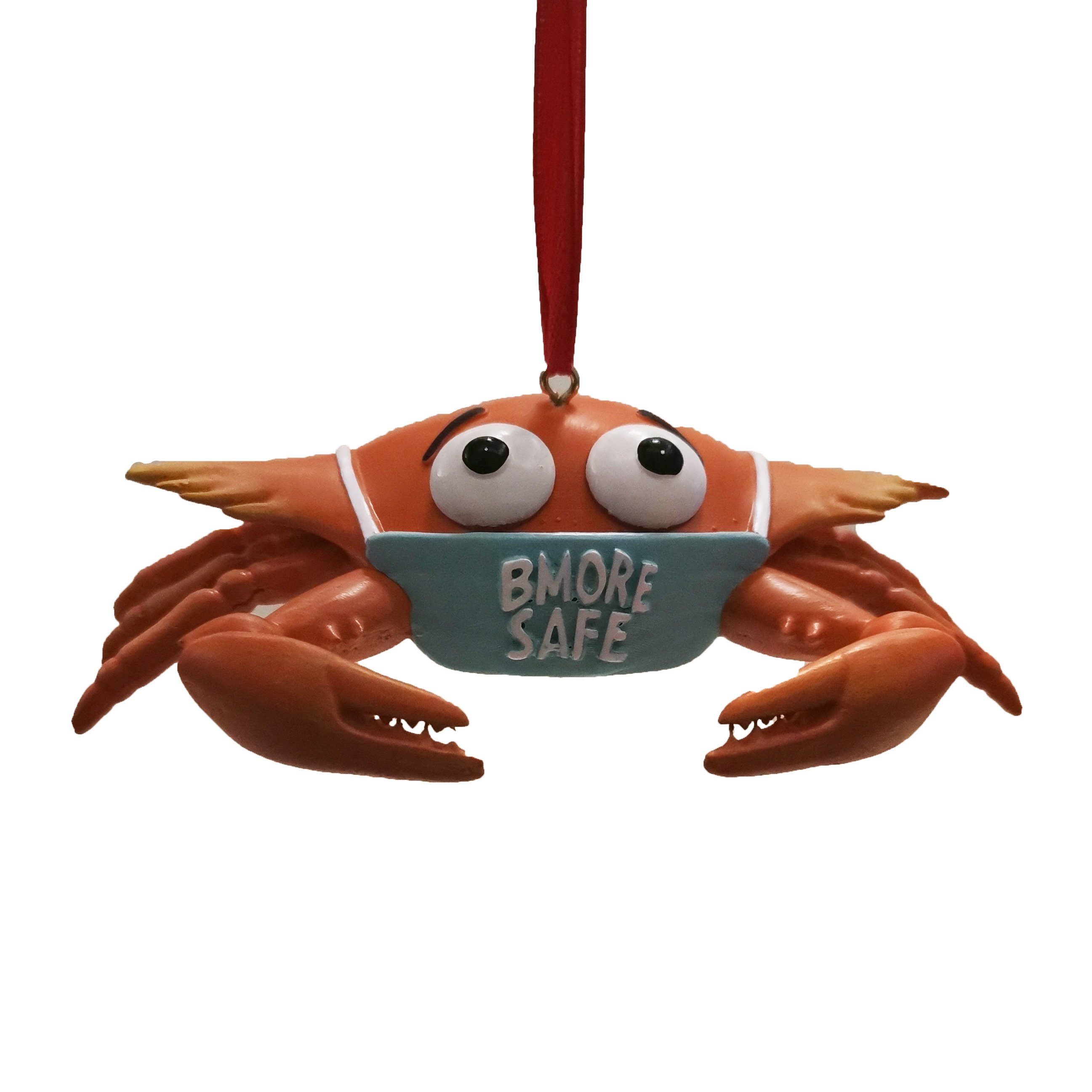 Crab BMORE safe / 3-D Ornament - Route One Apparel