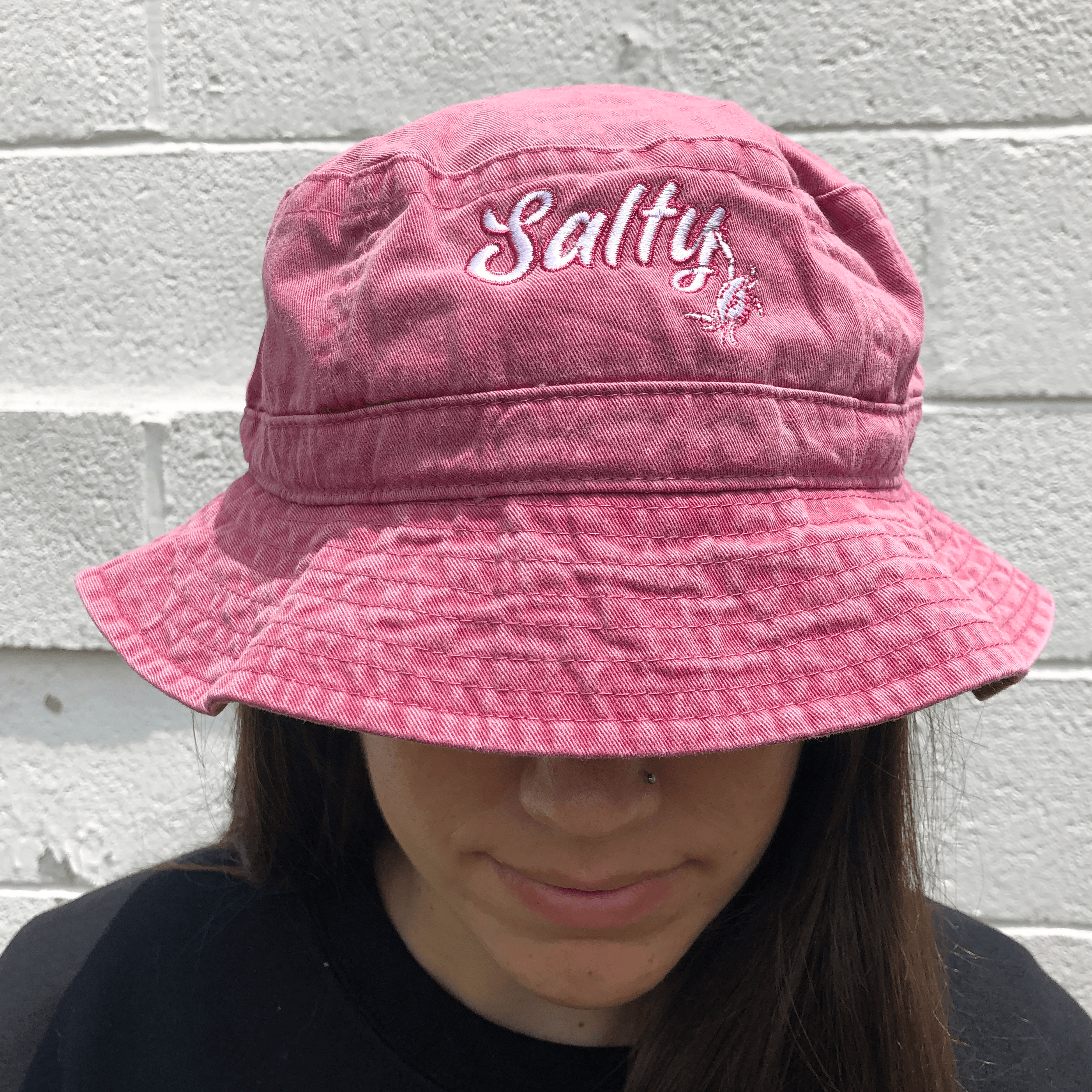 Salty (Red) / Bucket Hat - Route One Apparel