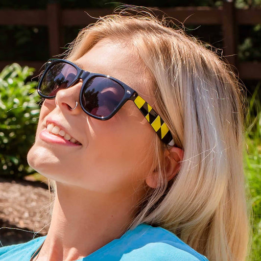 Maryland Flag Stretch Sides (Black) / Shades - Route One Apparel