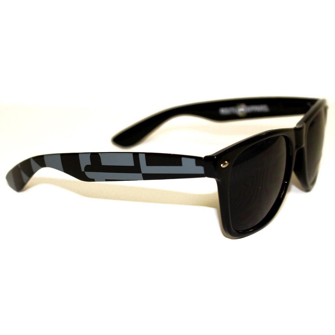 Maryland Flag Stretch Sides (Greyscale) / Shades - Route One Apparel