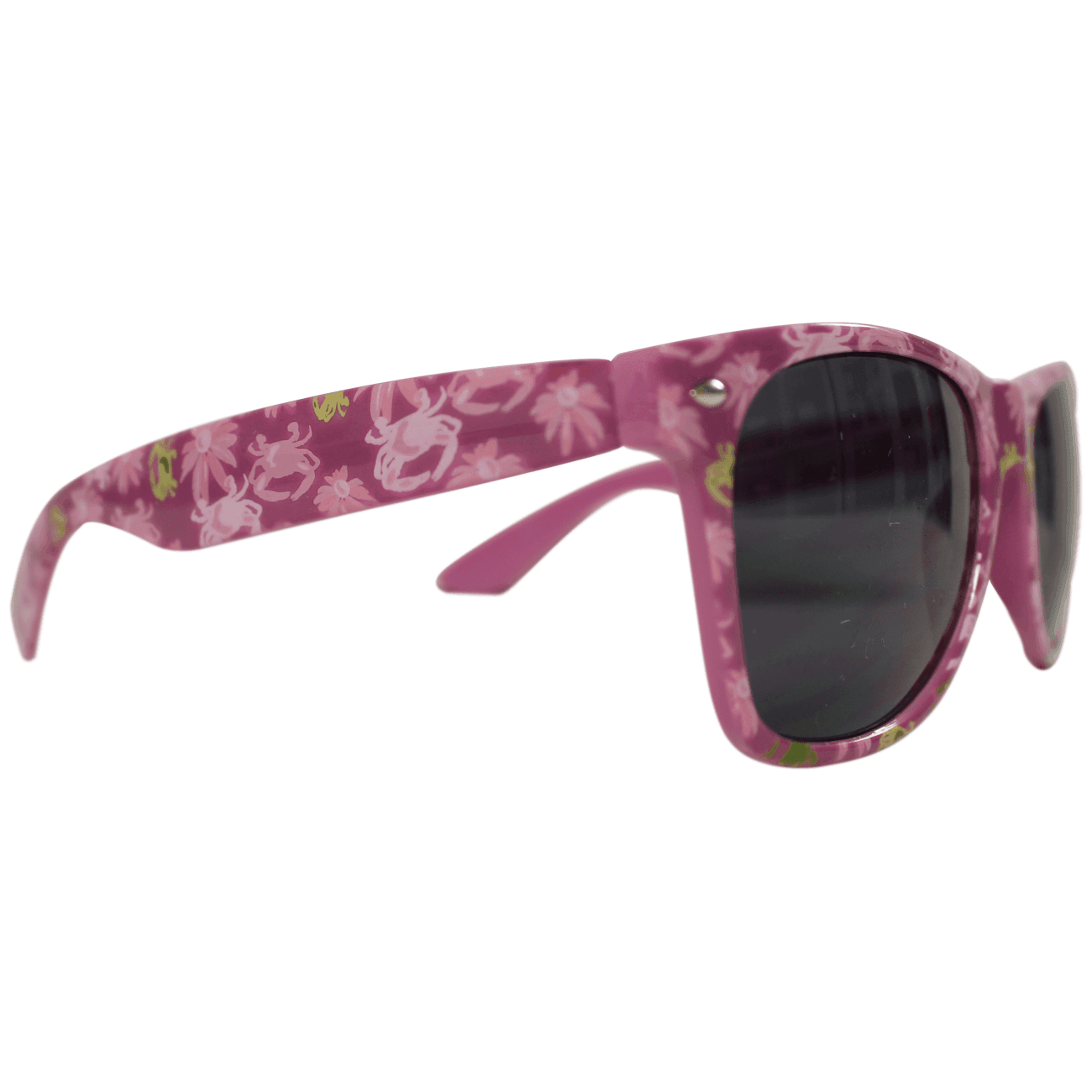 Pennington Crab & Black Eyed Susan Pattern (Pink) / Shades - Route One Apparel