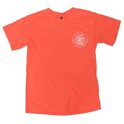 Natty Boh Surfer Dude Land of Pleasant Living (Neon Red Orange) / Shirt - Route One Apparel