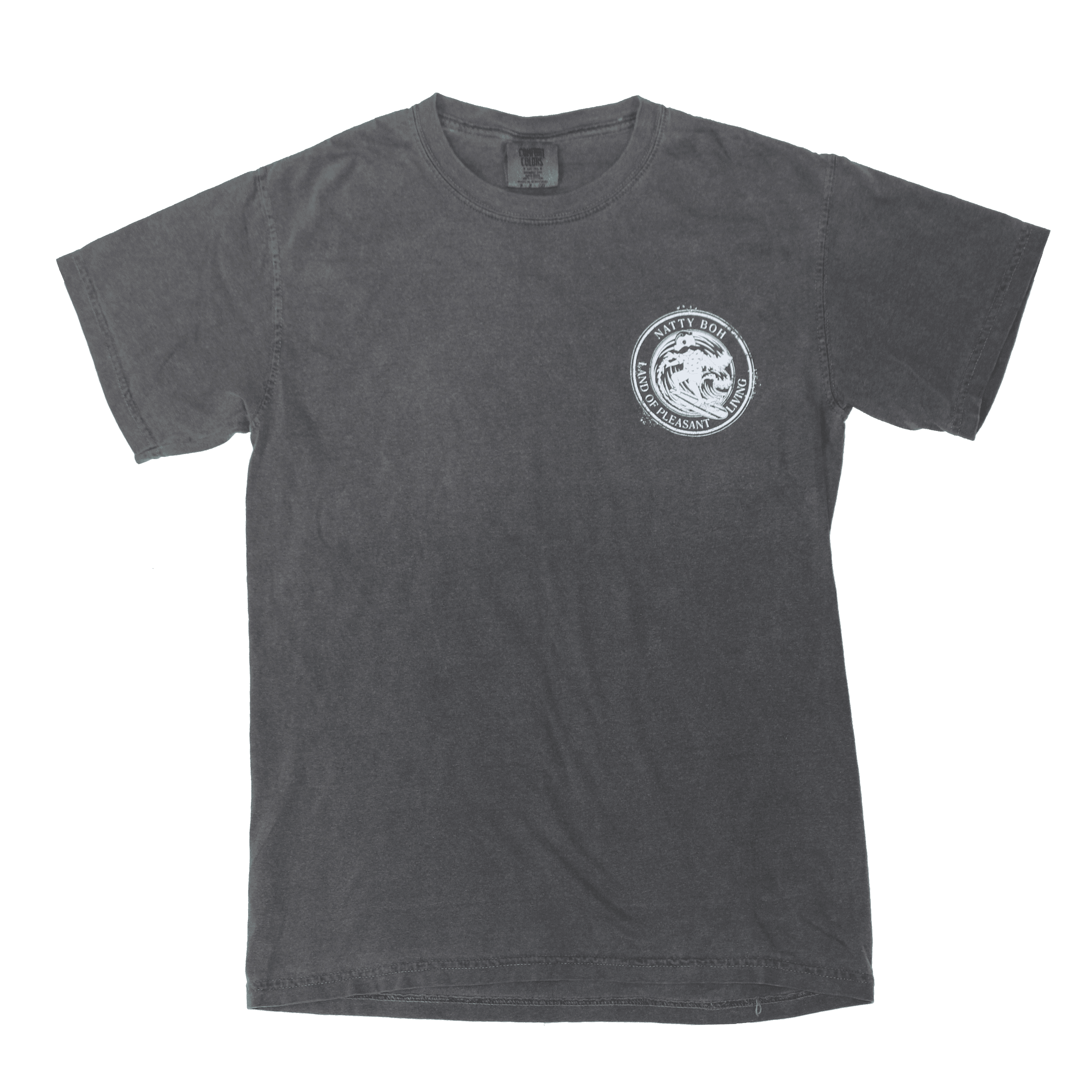 Natty Boh Surfer Dude Land of Pleasant Living (Pepper) / Shirt - Route One Apparel