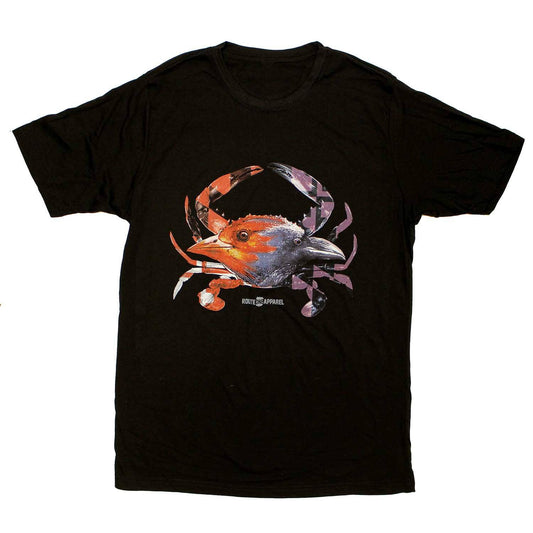Baltimore Birds Crab (Black) / Shirt - Route One Apparel