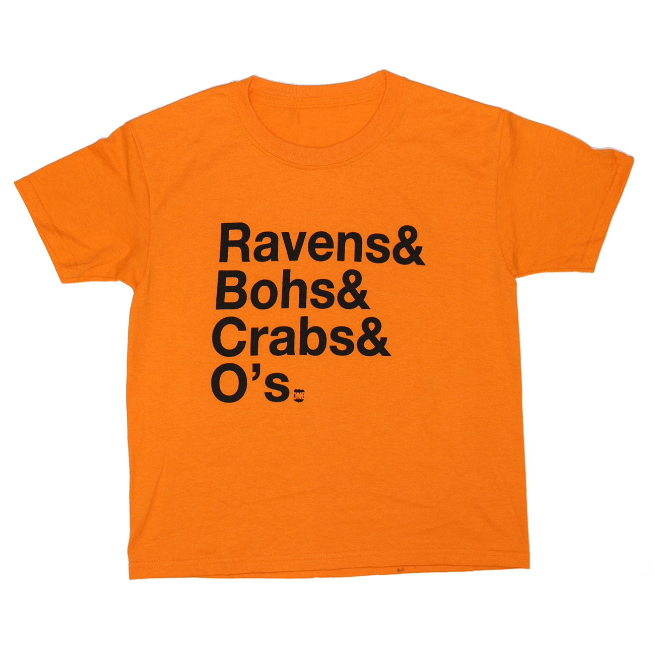 Ravens & Bohs & Crabs & O's (Orange) / *Youth* Shirt - Route One Apparel