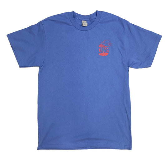 Puppy Gift - Happy Holidays (Flo Blue) / Shirt - Route One Apparel