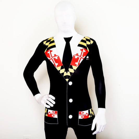 Maryland Flag Tuxedo / Body Suit - Route One Apparel