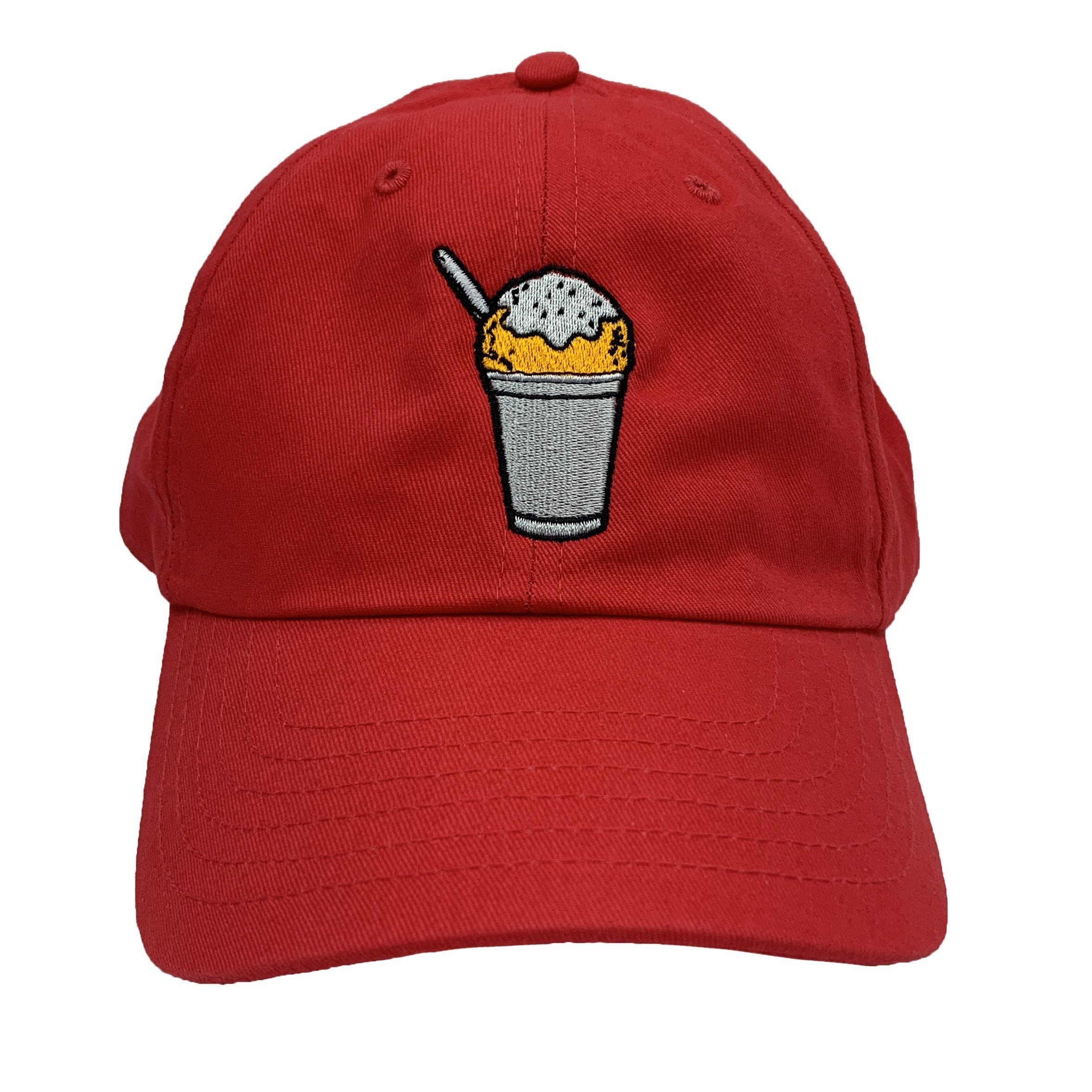 Custard Snowball (Red) / Baseball Hat - Route One Apparel