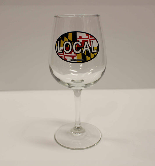 Maryland Local / Wine Glass - Route One Apparel