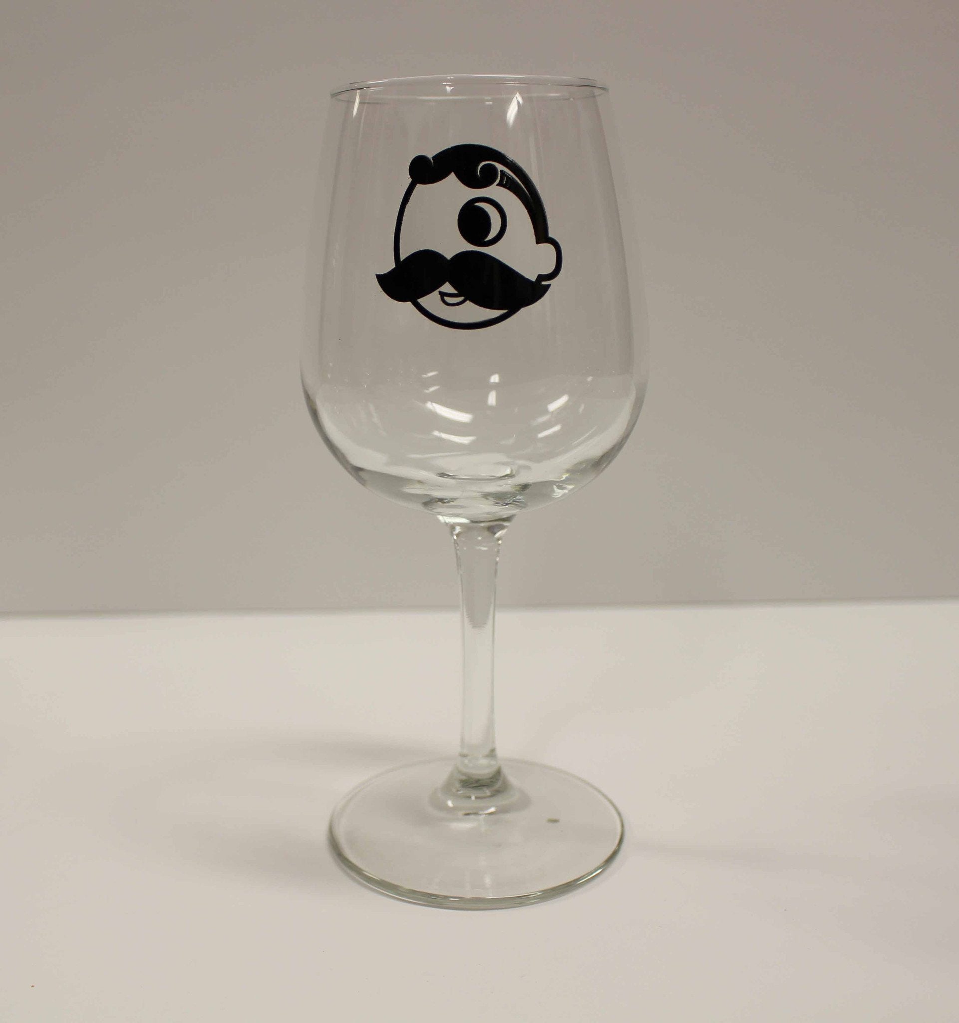 Natty Boh Logo / Wine Glass - Route One Apparel