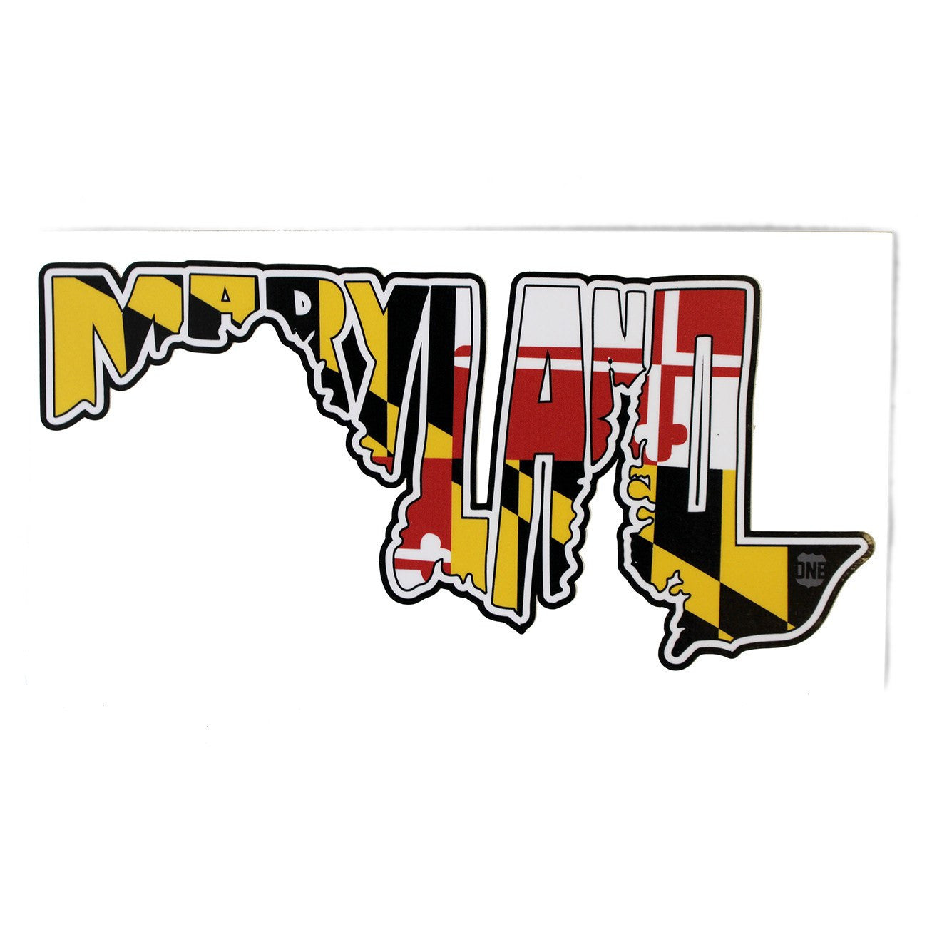 Maryland in Maryland in Maryland / Sticker - Route One Apparel