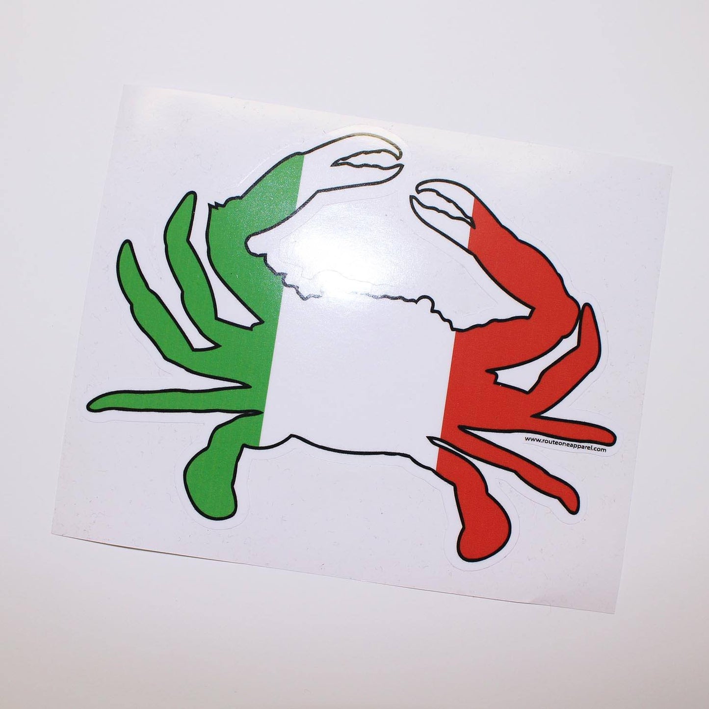 Italian Crab / Sticker - Route One Apparel