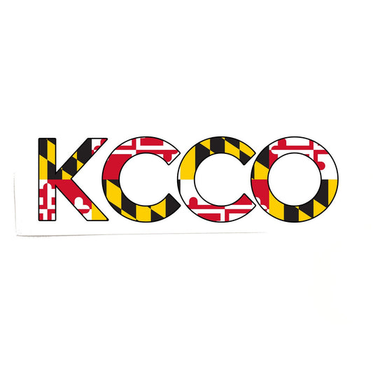 Maryland Flag KCCO / Sticker - Route One Apparel