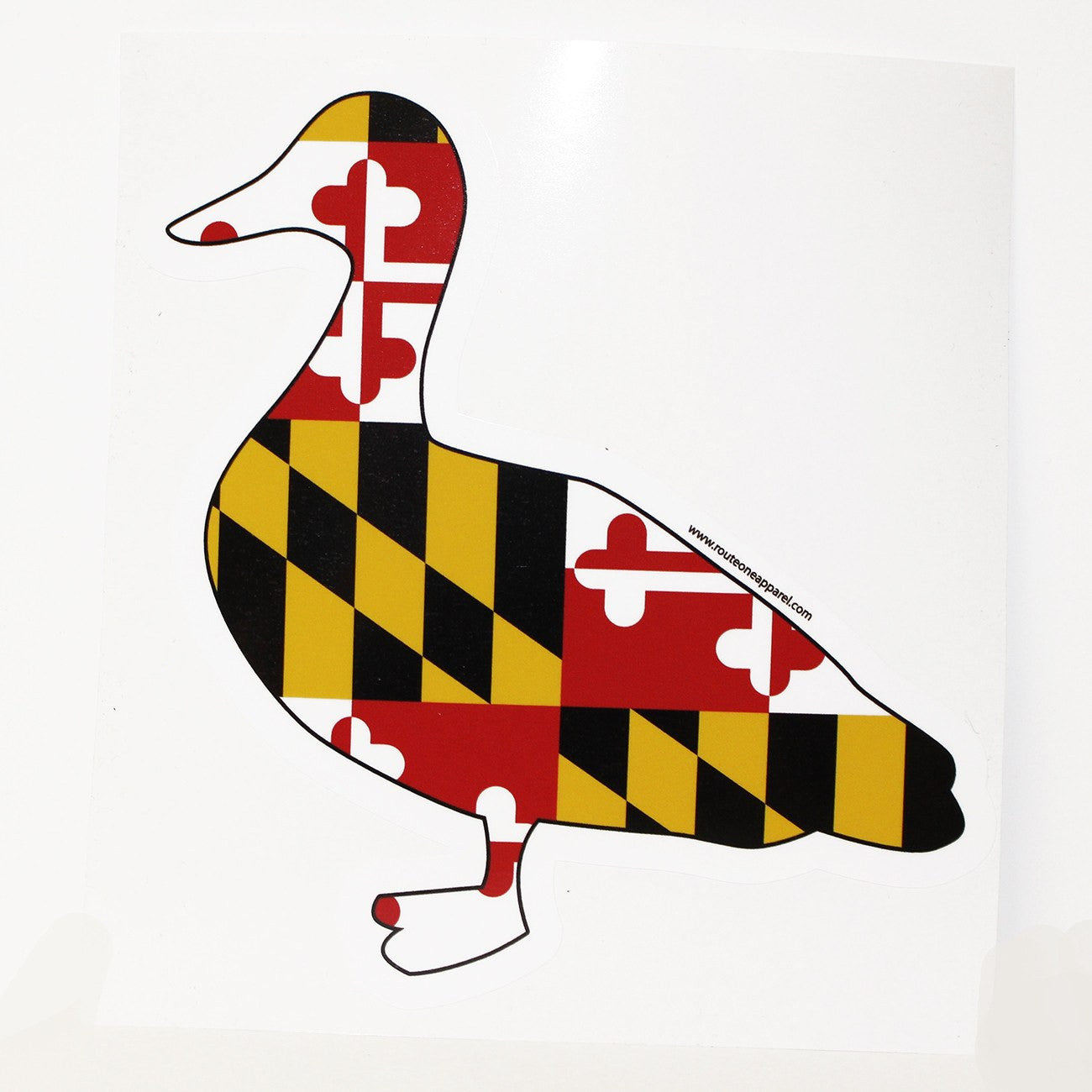 Maryland Flag Duck / Sticker - Route One Apparel