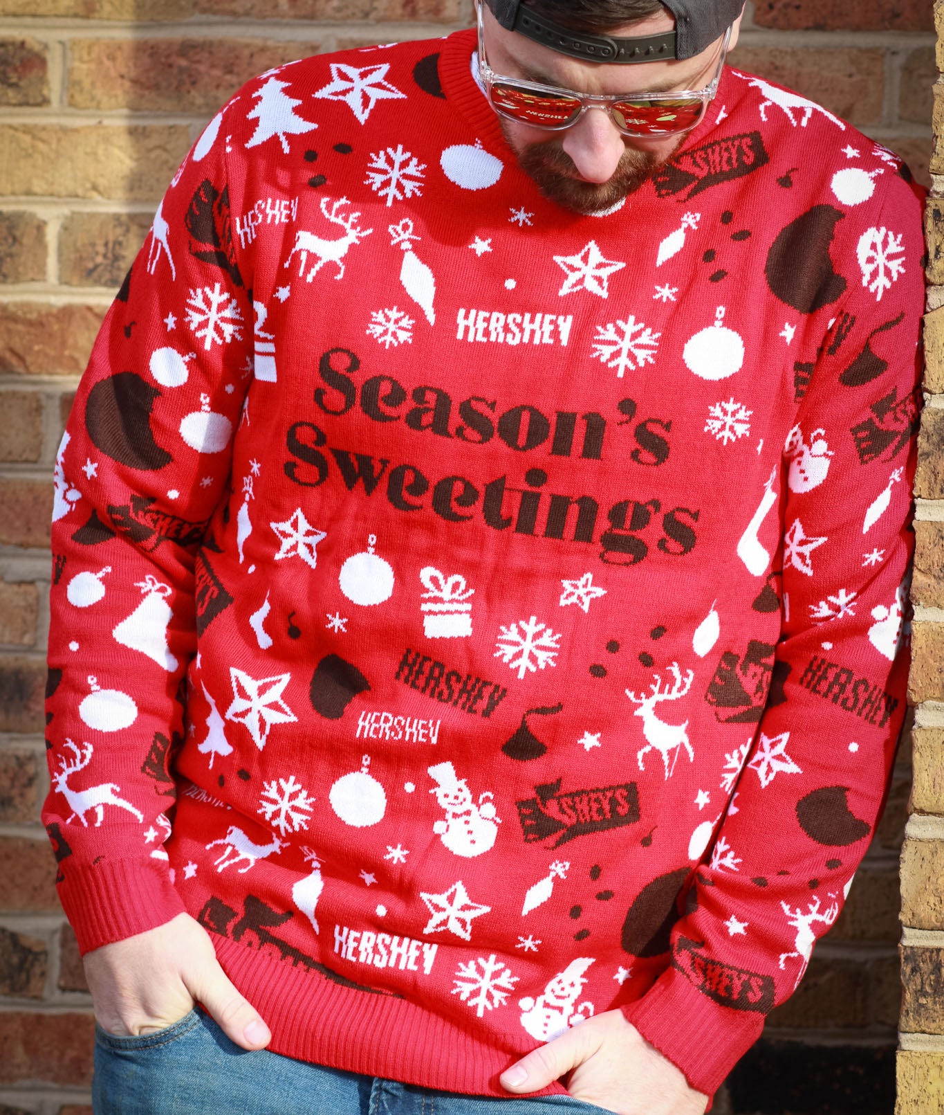 HERSHEY'S Season's Sweetings / Knit Sweater - Route One Apparel