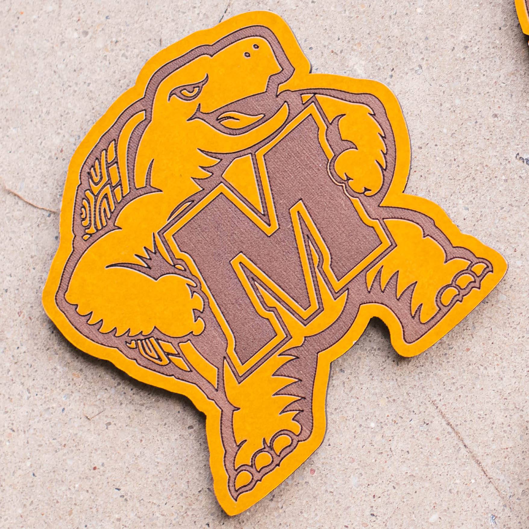 UMD Testudo / Wooden Coaster - Route One Apparel