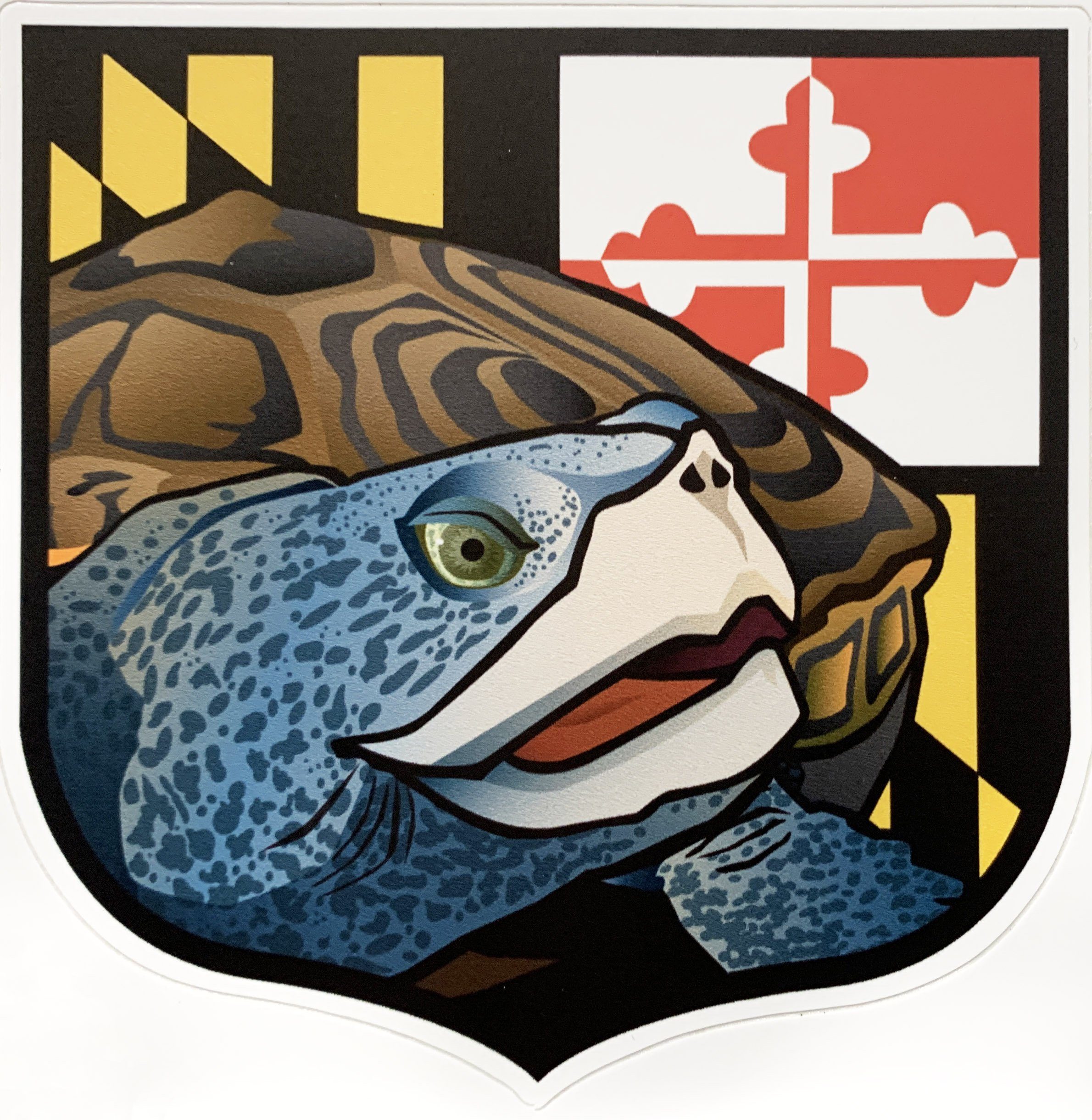 Maryland Terrapin / Sticker - Route One Apparel